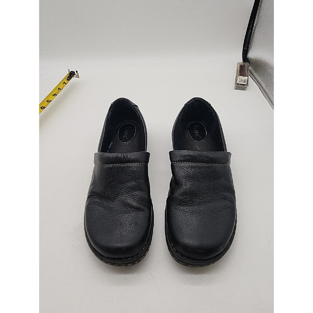 Born BOC‎ Womens US Size 10M Black Pebble Clogs